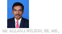 Mr.Allan.J.Wilson,BE,ME.,